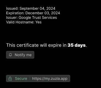 Website Monitoring & SSL Checks